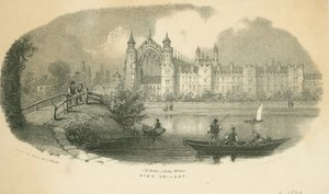 Eton College, c.1830 by Cephas Grier Childs
